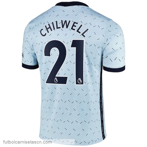 Camiseta Chelsea NO.21 Chilwell 2ª 2020/21 Azul